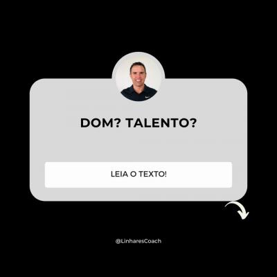 Dom Talento - Psicologia do Esporte - Linhares Coach