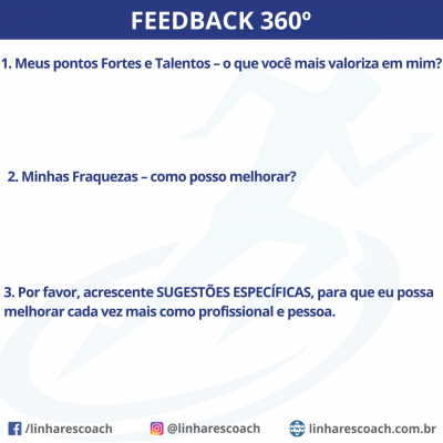 Feedback 360º - COACHING DE ALTA PERFORMANCE - Linhares Coach