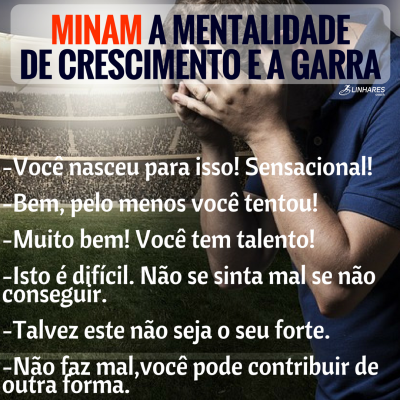 Minam a Mentalidade de Crescimento e a Garra- COACHING ESPORTIVO - Linhares Coach