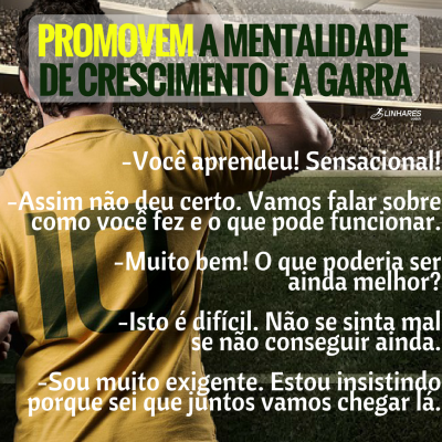 Promovem a Mentalidade de Crescimento e a Garra- COACHING ESPORTIVO - Linhares Coach